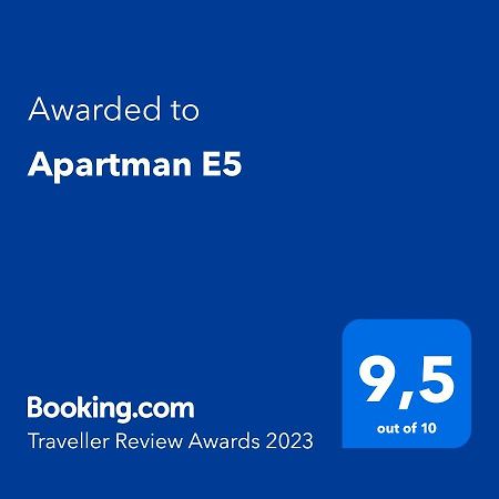 Apartman E5 Zagreb Dış mekan fotoğraf